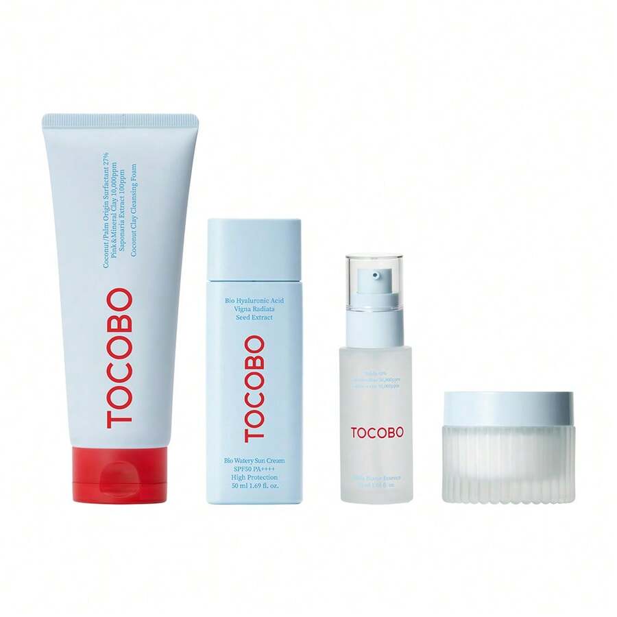 TOCOBO - Pack Rutina Facial Completa Hidratación & Protección SPF50+ - Hidratante - Ver 1