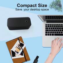 Impresora de etiquetas térmicas Marklife X4, impresora de envío pequeña de 4x6 pulgadas con Bluetooth y reconocimiento automático de etiquetas, impresora portátil inalámbrica para Android y Windows - Ver 4