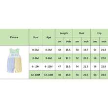 Baby Boy Girl Jesus Loves Me Overall Romper Newborn Christian Outfit Sleeveless Seersucker Bodysuit Baptism Clothes - 青檸色 - 查看 9