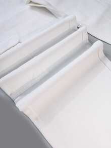 Women's White Loose Straight Leg Jeans, High-Waisted Non-Stretch Design, Retro Streetwear Casual Style, 2026 Spring/Summer Collection, New Year & Valentine's Day Edition - White - View 12