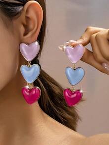 1 Pair Exaggerated Sexy Fashion Casual Versatile Women Earrings - Multicolor - View 2