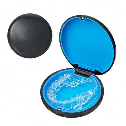 Invisible Aligner Storage Case, Suitable For Invisalign, Portable Design With Magnetic Closure, Ideal For Travel