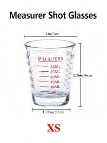 1 pieza Taza de medición de vidrio resistente al calor con marcas precisas y asa, de gran capacidad y apilable para un almacenamiento fácil, taza de medición de café, diseño con pico para un vertido fácil, recipiente transparente para medir en repostería, herramienta de cocina multifuncional para medir masa, leche, agua y harina - Multicolor - Ver 15