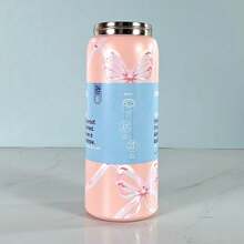 Owal'a 24oz/32oz Straw Insulated Water Bottle Double-Layer Stainless Steel Vacuum Thermal Mug For Sport And Travel - Sugar Plum Fairy-32oz - 查看 2