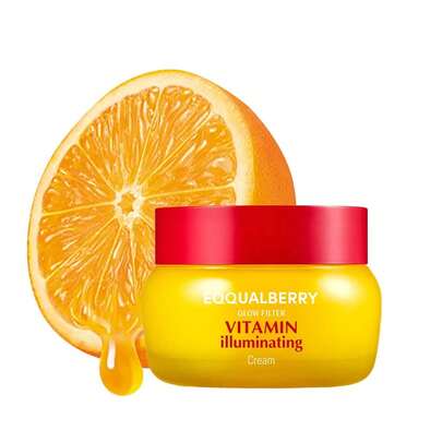 Vitamin Illuminating Cream – Skin Brightening Moisturizer With Vitamin C, Mulberry & Licorice Extract – Hydrates & Evens Tone – 50ml
