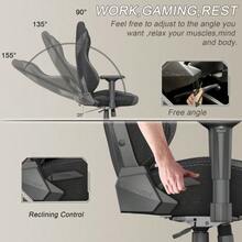 Gaming Chairs - Grey - View 5