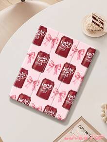 Soda Pop Collage Pattern IPad Protective Case, Compatible With IPad (A16) 11th Gen 11-Inch (2025), Apple IPad Air 11 (2025), IPad 10th Gen 10.9-Inch (2022), With Pencil Holder, Tri-Fold Stand, Auto Wake/Sleep Function, Great Gift For Back To School, Valentine's Day, Holidays - Multicolor - View 1