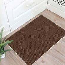 Duża mata do drzwi wejściowych, odpowiednia do wejść wewnętrznych, drzwi dla zwierząt, antypoślizgowa, nadaje się do prania w pralce, do stosowania w przedpokojach, kuchniach, salonach i sypialniach. Antypoślizgowa mata powitalna, do użytku wewnątrz i na zewnątrz. - Wielokolorowe - Zobacz 26