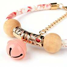 1 pieza Collar ajustable para mascotas con campana, collar para mascotas no apretado adecuado para gatos y perros pequeños - Multicolor - Ver 4