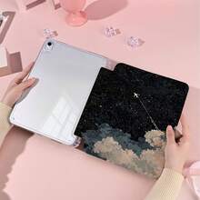 1pc Protective Cover With Pen Slot Multi-Angle Magnetic Stand Cover With Auto Sleep/Wake,Kawaii Tablet Case Compatible With Pro/Air/Compatible With Samsung Galaxy A9/S9/S7/S10+/Compatible With XIAOMI Pad/5/6/7 - Multicolor - View 1