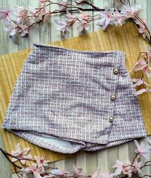 Girls' Children's Outfit, Shorts + Cardigan, Party, Casual, Modest Fashion, Blogger Style. - 淺粉色 - 查看 3