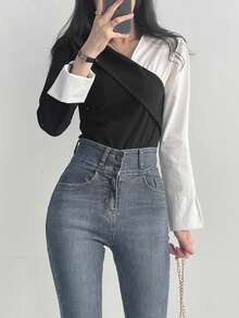 Women Blouses & Shirts - Black - View 8