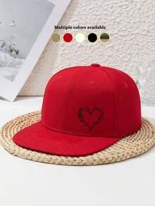 1pc Unisex Flat Bill Snapback Hat, Cool Hip Hop Style, Adjustable Solid Color Casual Polyester Sports Cap, Suitable For Outdoor, Beach, Spring/Summer/Autumn/Winter - Multicolor - View 16