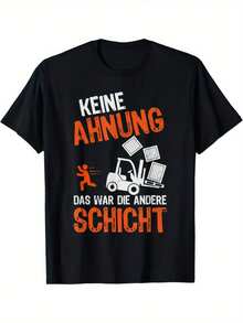 Herren T-Shirts - Schwarz - Übersicht 1