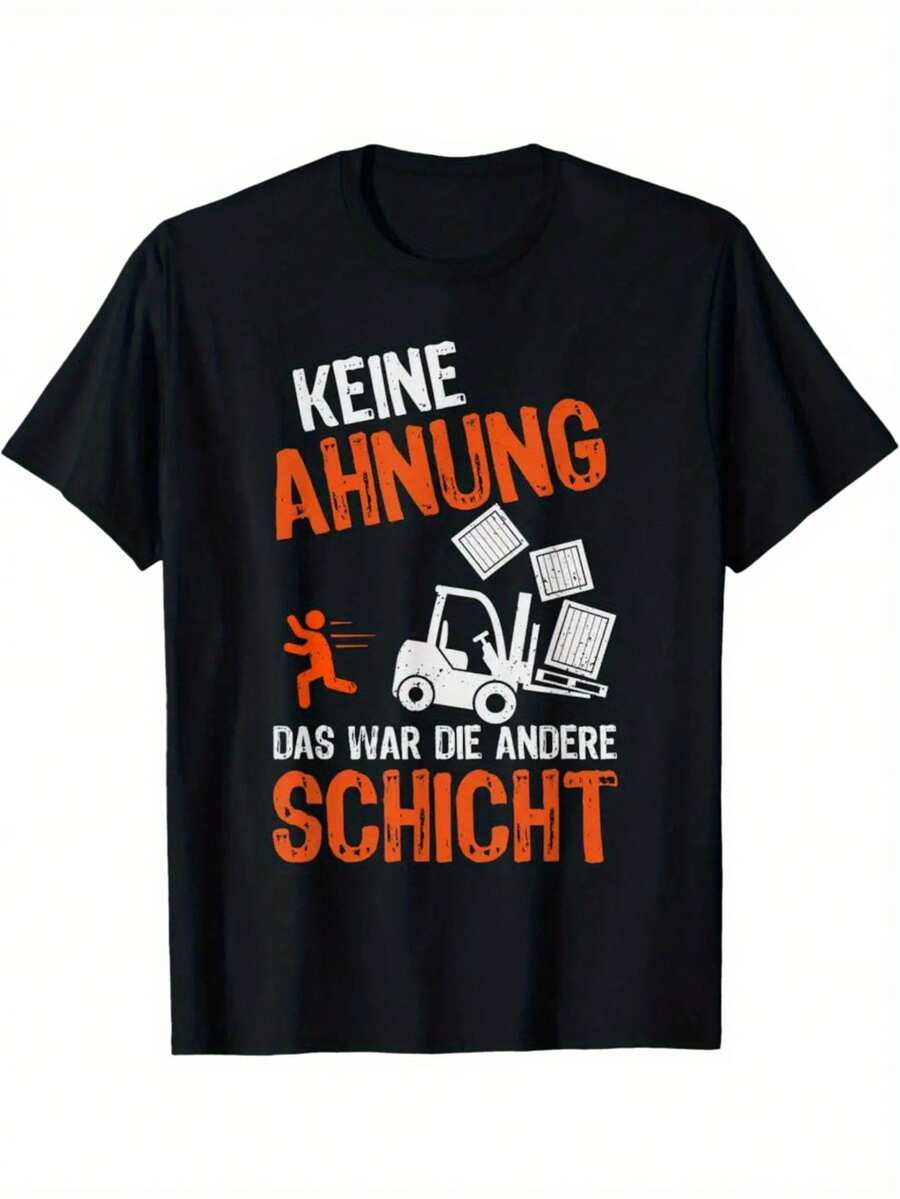 Herren T-Shirts - Schwarz - Übersicht 1