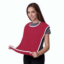 Adjustable Adult Bib/Apron, Suitable For Elderly And Disabled, Personalized Adult Bib, Hook And Loop Closure, Nursing Home Feeding Bib, Made Of Towel Fabric - Bib - View 14