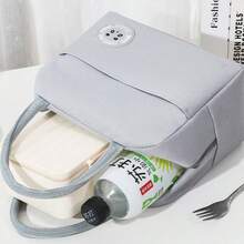 Hand Bag.Clutch Purse For Women.Lunch Bags For Woman. New Fashionable Large Capacity Lunch Tote Bag, Leak Proof And Stain Resistant Portable Dining Cart, Classic Insulated Bag, Hand-Held Tote Bag, Mommy Bag, Commuting Tote Bag, Daily Fitness Lunch Bag, Picnic Bag, Waterproof And Insulated Crossbody Bag, School Supplies Bag - 粉色 - 查看 5