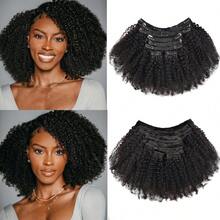 Tóc nối xoăn Afro Clip In