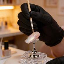 1pc Reusable Nail Polish Display Stand, Fake Nail Support, Manicure Practice Holder, Nail Polish Painting Stand - Clear - View 2