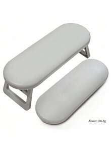 U型可调节美甲手托,白色PU皮革人体工学美甲护理手托,专业美甲沙龙美甲护理专用,便携式美甲艺术手托架,适用于凝胶美甲、亚克力美甲和延长甲,防滑底座,高度和角度可调节,易于清洁,是美甲师、学生和沙龙老板的完美礼物。 - 彩色 - 查看 15