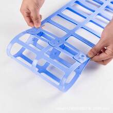 家用枕头式晾衣架，塑料防风衣夹，多功能户外阳台晾衣架，枕头夹式晾衣架，塑料多功能双钩晾衣架，晾衣架，衣夹，防滑晾衣架 - 彩色 - 查看 4