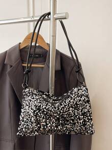 Elegant And Fashionable Multi-Purpose Shoulder Bag, 2026 New Model, Retro And Versatile Style Bag, Elegant Women's Bag - Silver - View 5