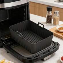 Reusable Non-Stick Silicone Air Fryer Liner Tray, Suitable For Pans, Ovens, Air Fryers And Outdoor Cooking, Easy To Clean Tray (Mini Cake Mold) - Multicolor - View 13