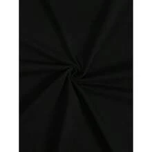 Camiseta unisex estilo Cottagecore con estampado de gato siamés y setas, estampado negro de caracol, luna y bosque surrealista, cuello redondo y manga corta, camiseta casual para amantes de la naturaleza y los libros - Negro - Ver 5