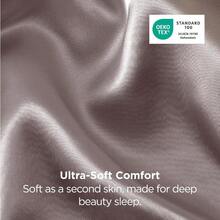 Satin Pillowcase 2 Pack Similar To Silk Pillow Cases Standard Size, Pillow Case For Sleeping Women With Envelope Closure, Gifts For Women Men, Dusty Rose, 20x26 Inches, 2pcs - 標準尺寸(20吋 x 26吋)+ 17 - 灰玫瑰色 + 2 - 查看 6