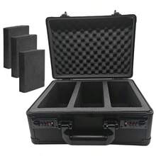 PSA Graded Card Storage Case For PSA Or ACE  Graded Slabs Holder Portable - Black - View 1