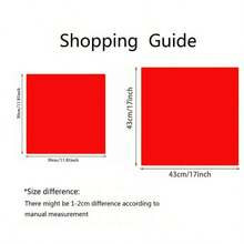 8/16/24张散装婚礼餐巾，优雅方形餐桌餐巾，缎面餐巾，适用于餐厅、派对、毕业典礼（30*30厘米/12*12英寸） - 紅色 - 查看 7