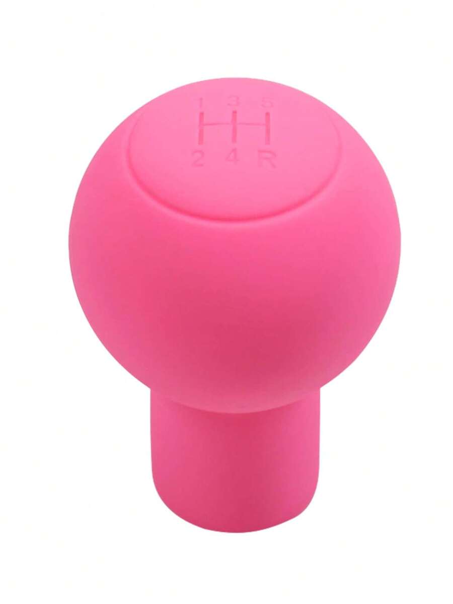 Universal Car Manual Gear Shift Knob Cover, Fit For 1-3-5 Front And 2-4 Rear Gear Positions - A - View 1