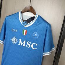 Napoli Blue Jersey, Home Kit 1, 2025/2026, Fan Version. - 藍色 - 查看 2
