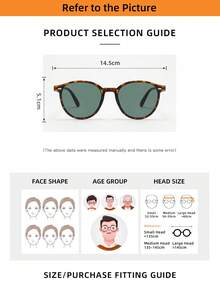 1 pieza Gafas de moda con montura de ojo de gato retro y estilo minimalista, accesorio casual unisex - Película verde enmarcada carey - Ver 2