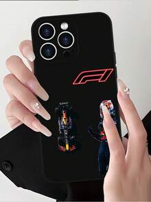 F1 Racing Phone Case With Driver Print All-Over Print Mixed Color Phone Case For 17 PRO MAX/17 AIR/15 ProMax/16 PROMAX/Galaxy S22/S23/S24/S23 Plus/S24 Ultra/S25/A15/A33/A23, Halloween Design, 2D Flat Style, Vintage Collage, Floral Fashion, Cool Cute Aesthetic, UV Printing, Trendsetter For Fashion Enthusiasts - Pha màu 1 - Xem 6