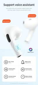 Lenovo 联想LP40真无线蓝牙耳机，高品质蓝牙耳机，具备双通道降噪、低音控制、触控功能、超长续航，联想原装耳机 - Thinkplus LP40 - 查看 10