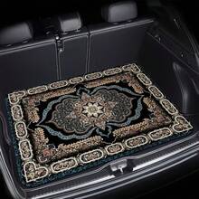 1 tấm lót cốp xe kiểu Bohemian bền chắc, lót cốp xe chống mọi thời tiết, lót cốp xe thân thiện với thú cưng, phù hợp với hầu hết các loại xe. - thảm lót cốp xe - Xem 4