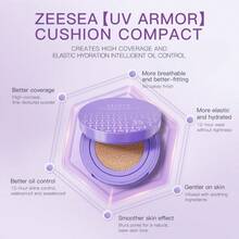 Zeesea 保湿、防晒、持久妆前乳、遮瑕CC霜粉底液 SPF35 PA+++ - 02 Nude Skin Tone - 查看 6