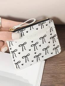 Ví đựng tiền xu siêu mỏng, nhẹ, thời trang có khóa kéo, ví đựng thẻ tín dụng, ví nhiều thẻ tối giản, tiện lợi mang theo khi ra ngoài, ví mini cho nữ, ví cầm tay dễ thương, phụ kiện cho giáo viên, ví xinh xắn. - Nhiều màu - Xem 15