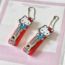 SANRIO Official Nail Clipper, Cute Anti-Splash Nail Scissors, Individual Student Use - A - View 8