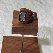 1pc Resettable 5-Digit LCD Electronic Finger Counter With Digital Display, Suitable For Sports, Training, Muslim Prayer Beads, And Tasbih Bracelet Ring Counter, Electronic Manual Button Counter, Compact Portable Finger Ring Counter, Thumb Tally Counter For Learning, Exercise, And Other Counting Activities - Multicolor - View 21