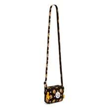 Cotton  Small Stadium Crossbody Bag Bolso bandolera Mujer - Pañuelo negro/amarillo de Pittsburghsteelerson - Ver 2