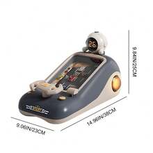 LIPETY Children's Racing Adventure Steering Wheel Toy - Moves Forward And Backward, Fun Obstacle Avoidance Game Machine - Dusty Blue - View 4