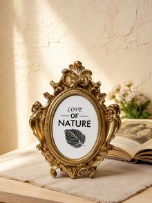 1个复古欧式金色树脂相框，复古家居装饰，可作支架、电视柜、客厅、卧室装饰，是生日礼物、乔迁礼物或毕业礼物的完美之选。 - A - 查看 3