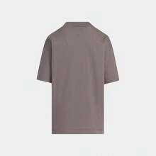 Adidas Kids' Boys' Cotton Basketball Short Sleeve Round Neck T-Shirt - Charcoal Ash - View 2