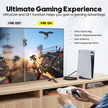 8K 2.1 Audio Cable, Suitable For 4K HD TV, Supports 8K Ultra-High-Speed HDR EARC, Compatible With HD TV Box, Projector And Audio Equipment - Silver - View 7