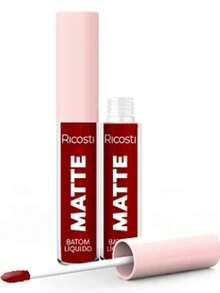 Make More RICOSTI VEGAN LIQUID LIPSTICK 4 ML - Intense Red - View 2
