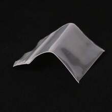 100个迷你塑料袋，透明小袋，2毫米厚，可重复使用，小型珠宝收纳拉链袋 - 無色 - 查看 9