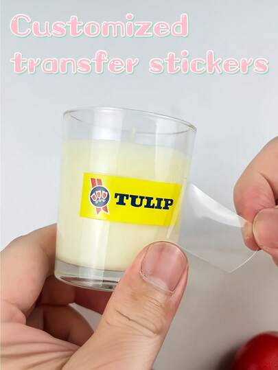 12pcs Customized Colorful Transfer Stickers, UV Printed, Personalized Transfer Stickers, Customized Name Label Stickers, Stickers, Name Stickers, Date Stickers, DIY Gifts, Handmade, Handwritten, Wedding Stickers, Gift Stickers, Raised Self-Adhesive Labels, Metallic Gold/Silver Transfer Stickers, Company Logo, Suitable For Water Bottles, Lunch Boxes, Personal Items, Glass Cups, Gift Boxes Decoration, Multi-Functional