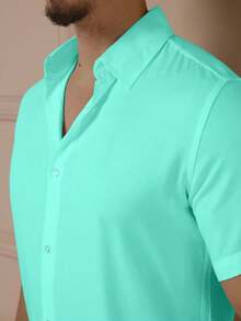 Men Shirts - verde menta - Ver 1